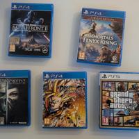 Giochi PS5 e PS4