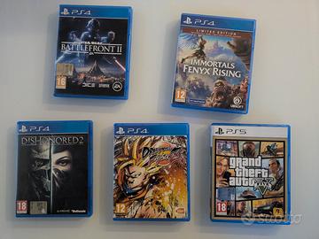 Giochi PS5 e PS4
