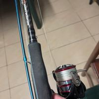 Canna da pesca +mulinello spinning