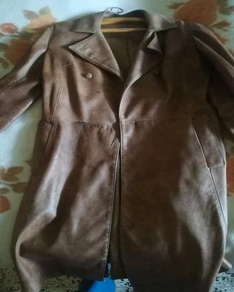 soprabito in pelle vintage
