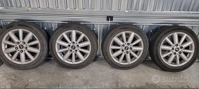Ruote complete con pneumatici invernali per Mini