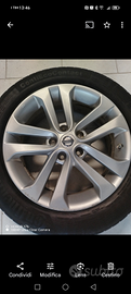 Cerchi Nissan juke 17pollici