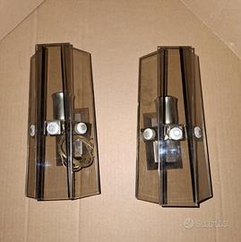 COPPIA DI LAMPADE DA PARETE VINTAGE