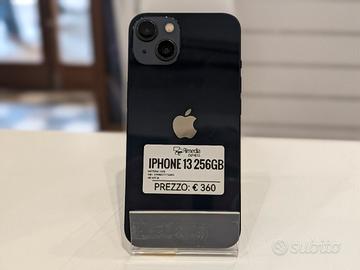 iPhone 13 256GB nero usato garanzia 