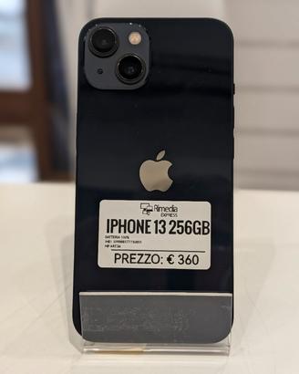 iPhone 13 256GB nero usato garanzia 