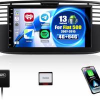 Autoradio con CarPlay/Android (FIAT 500 2007-2015)
