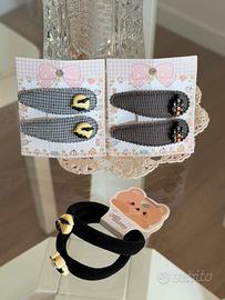 Fermagli bambina tema halloween accessori capelli