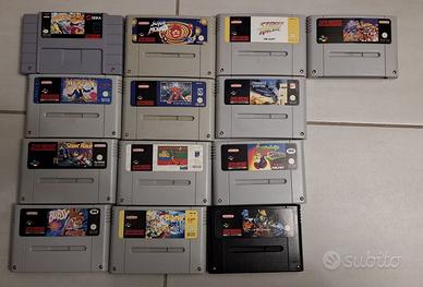 mega collezione videogame snes super nintendo