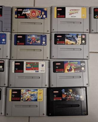 mega collezione videogame snes super nintendo