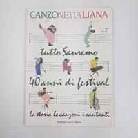 Rivista giornale Canzone Italiana - N.2 -Sanremo