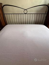 letto in ferro battuto contenitore CANTORI 