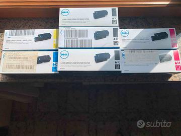 cartucce per stampante laser Dell originali nuove