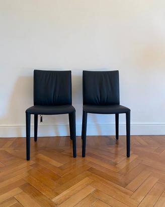 Sedie di Cattelan nere