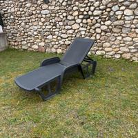 Sedia a sdraio da giardino