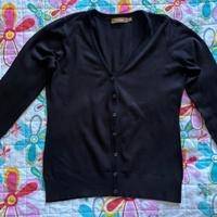 maglione nero conbipel tg m