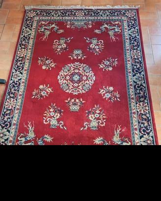 Tappeto arabo in lana pura pettinata 170 x 250