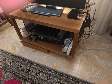 Mobile porta tv finitura noce/ciliegio 