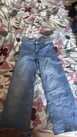 Jeans wide leg ragazza Zara - usati
