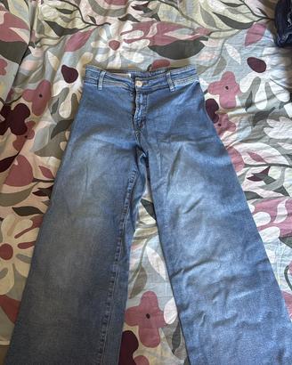 Jeans wide leg ragazza Zara - usati
