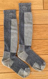 Calze da sci e trekking donna taglia unica grigie