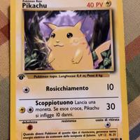 Carta pokemon Pikachu 58/102 PRIMA EDIZIONE