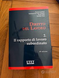 Diritto del lavoro -rapporto di lavoro subordinato