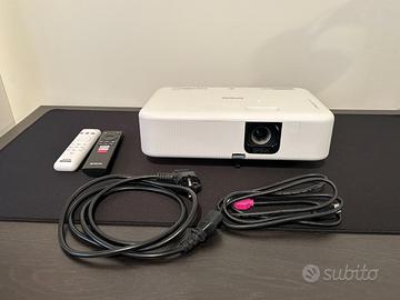 Epson CO-FH02 + Telo con treppiedi base 2 metri