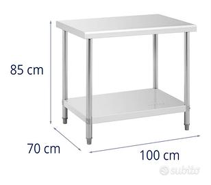 Tavolo inox
