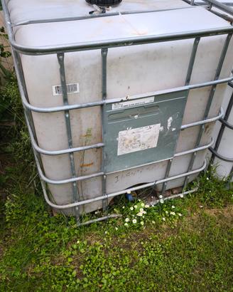 cisterna 1000 litri ex acqua piovana