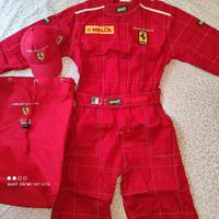 Tuta Pilota Ferrari taglia 52