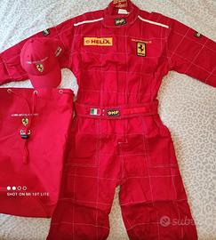 Tuta Pilota Ferrari taglia 52