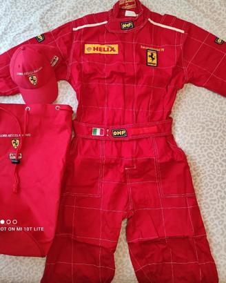 Tuta Pilota Ferrari taglia 52
