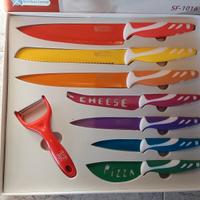 Set coltelli ceramica 