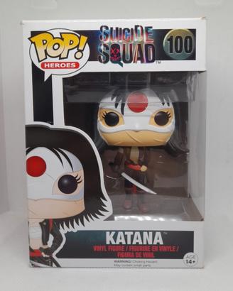 Funko POP Katana 100 Heroes Figure Suicide Squad