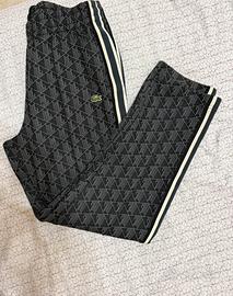 Pantaloni Lacoste nero