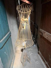 manichino in ferro battuto 