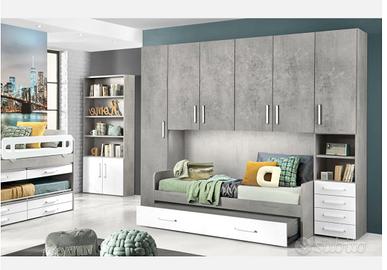 Divano letto estraibile aurora spring