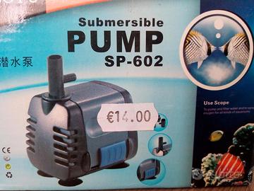 Pompa sommergibile per acquario