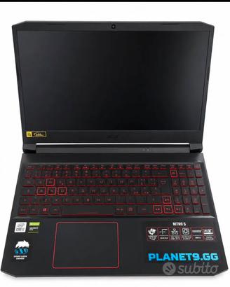 Acer Nitro 5 + Borsa Tucano e Mouse Logitech