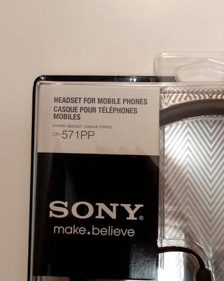 Cuffie Sony DR-571PP con microfono per PC e Smartp