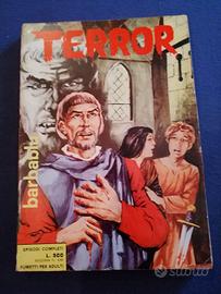 Terror gigante Fumetto vintage erotico anni 70