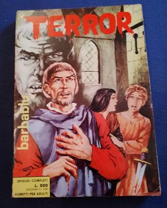 Terror gigante Fumetto vintage erotico anni 70