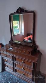 Camera da letto matrimoniale in Noce