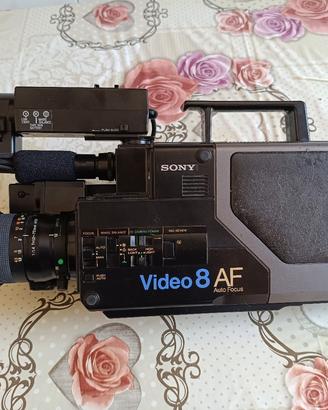 Sony Video 8AF Videocamera 8mm Testata+Valigetta