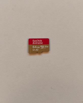 microSD Sandisk Extreme 64 GB
