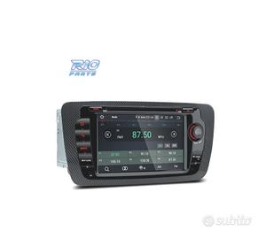RADIO GPS ANDROID 12 PER SEAT IBIZA 6J MK4 CARPLAY