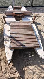 Patino in Resina Con Ruote