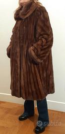 pelliccia di visone lunga