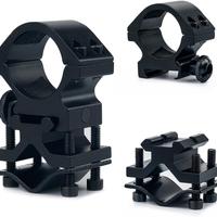 Rail Mount Anello di Montaggio Torcia Ottica