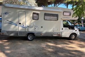 camper con letti a castello